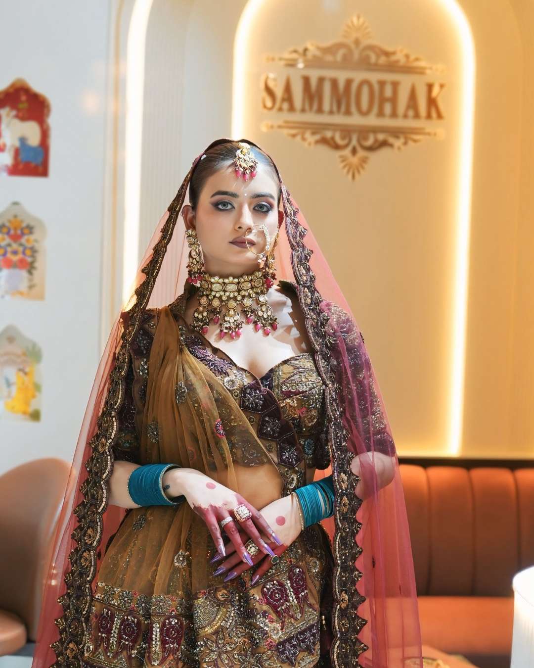 Bridal Air Brush Makeup — Sammohak Salon Jaipur
